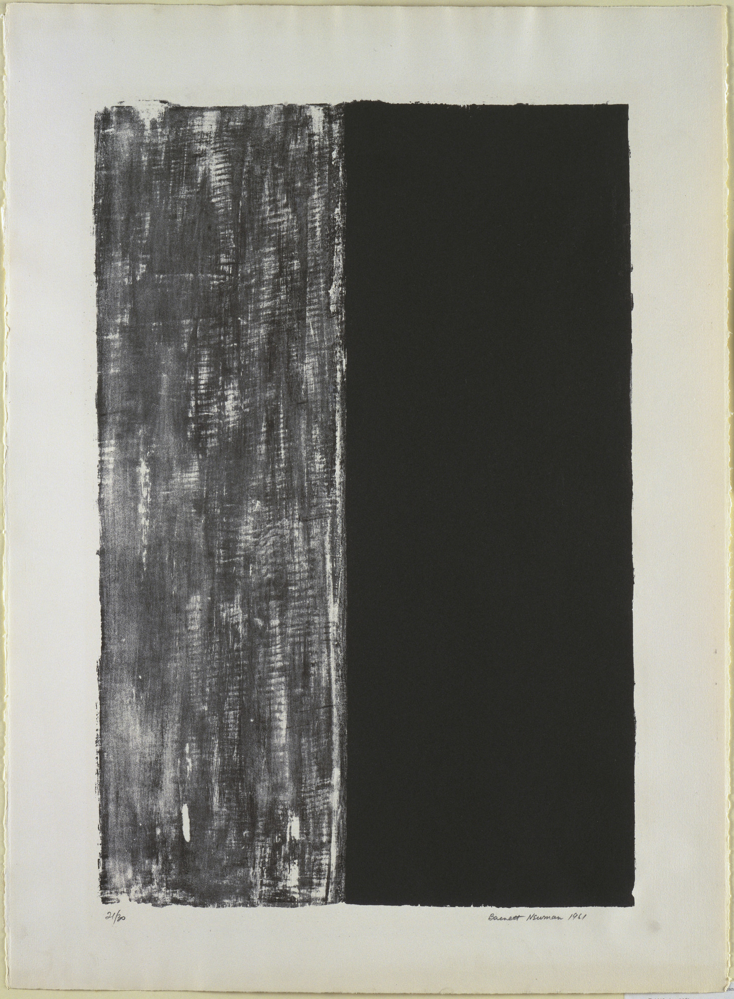 Barnett Newman. Untitled
