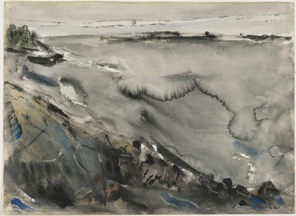 Movement: Sky and Grey Sea