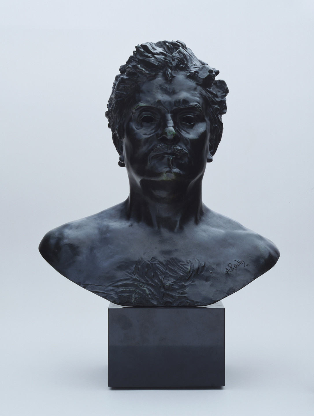 Auguste Rodin. Bust of the Young Balzac. 1891 (cast c. 1971)