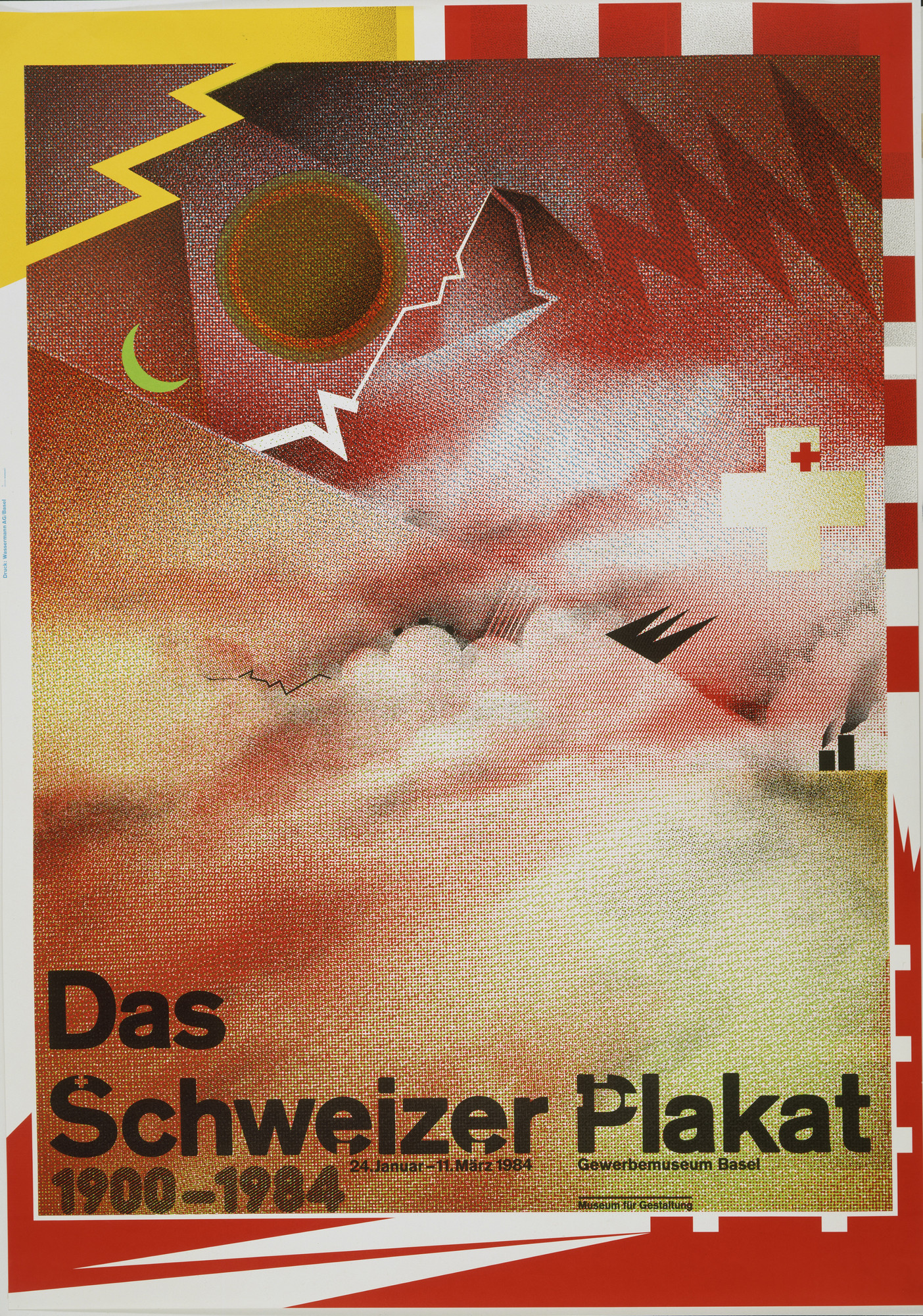 Wolfgang Weingart Das Schweizer Plakat 1984 Moma