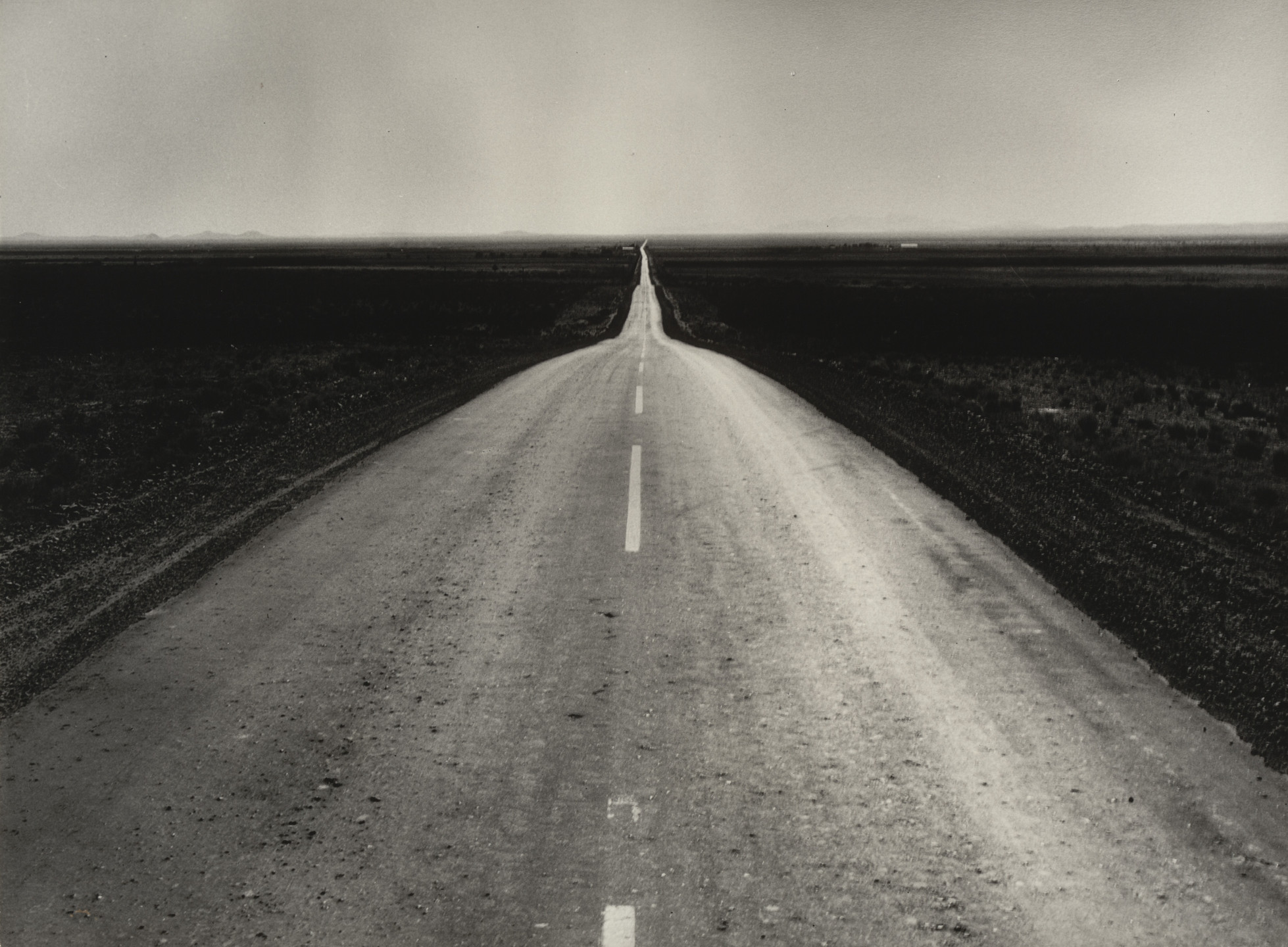 Dorothea Lange. The Road West, New Mexico. June 1938