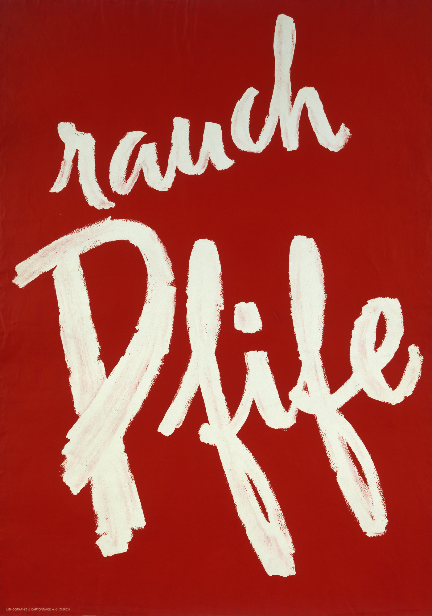 Unknown artist. Rauch Pfife