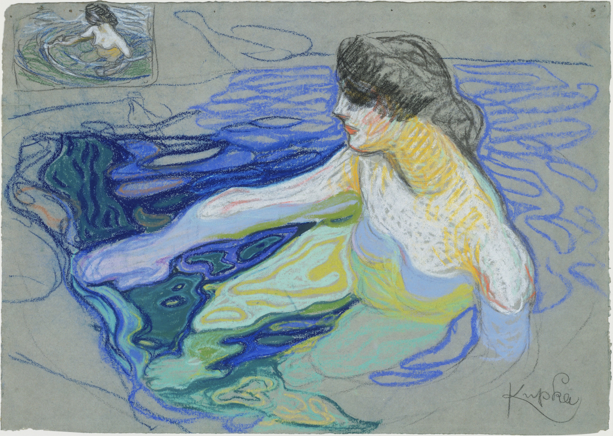 František Kupka. Bather. (1906)