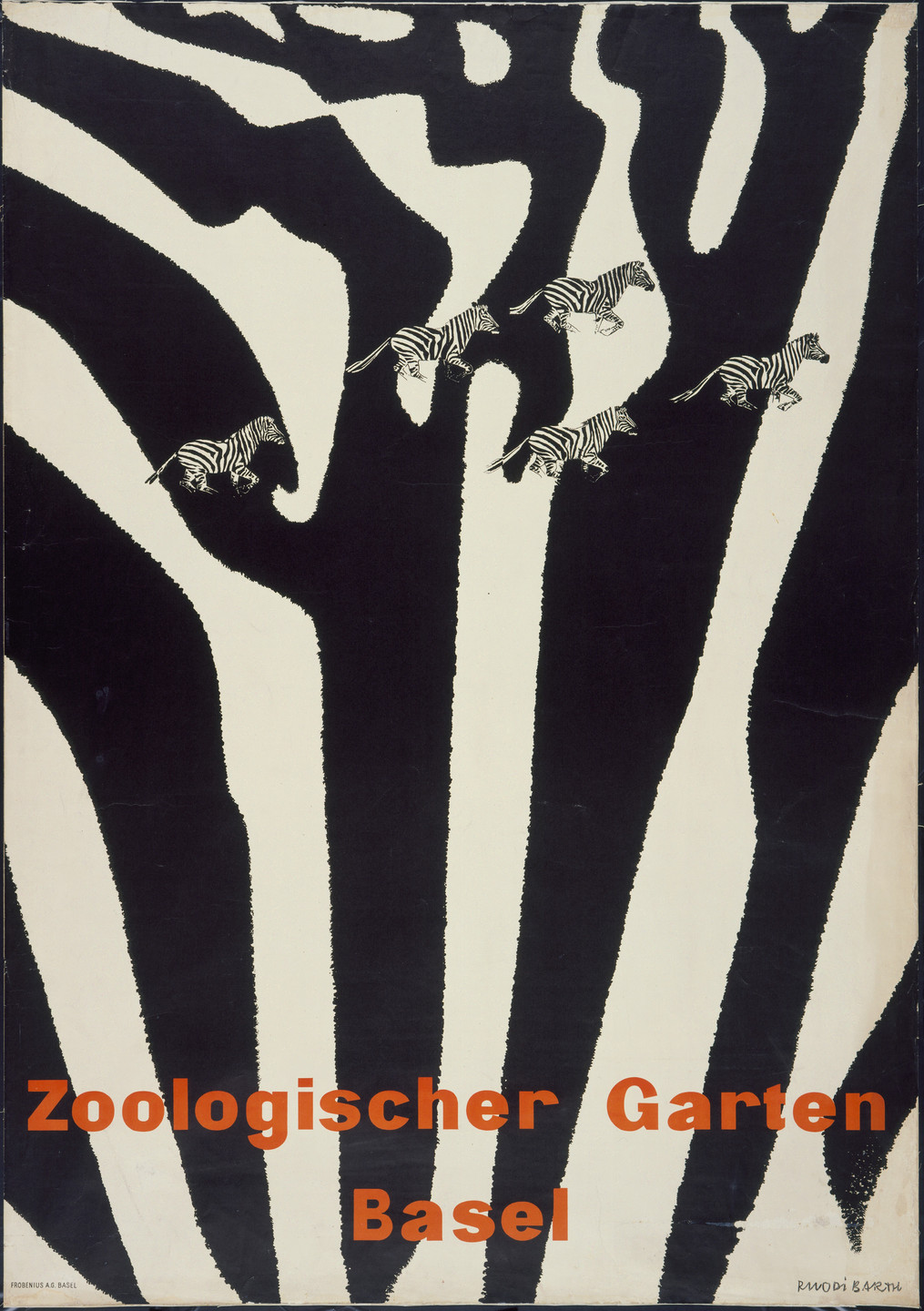 Ruodi Barth. Zoologischer Garten Basel. 1947