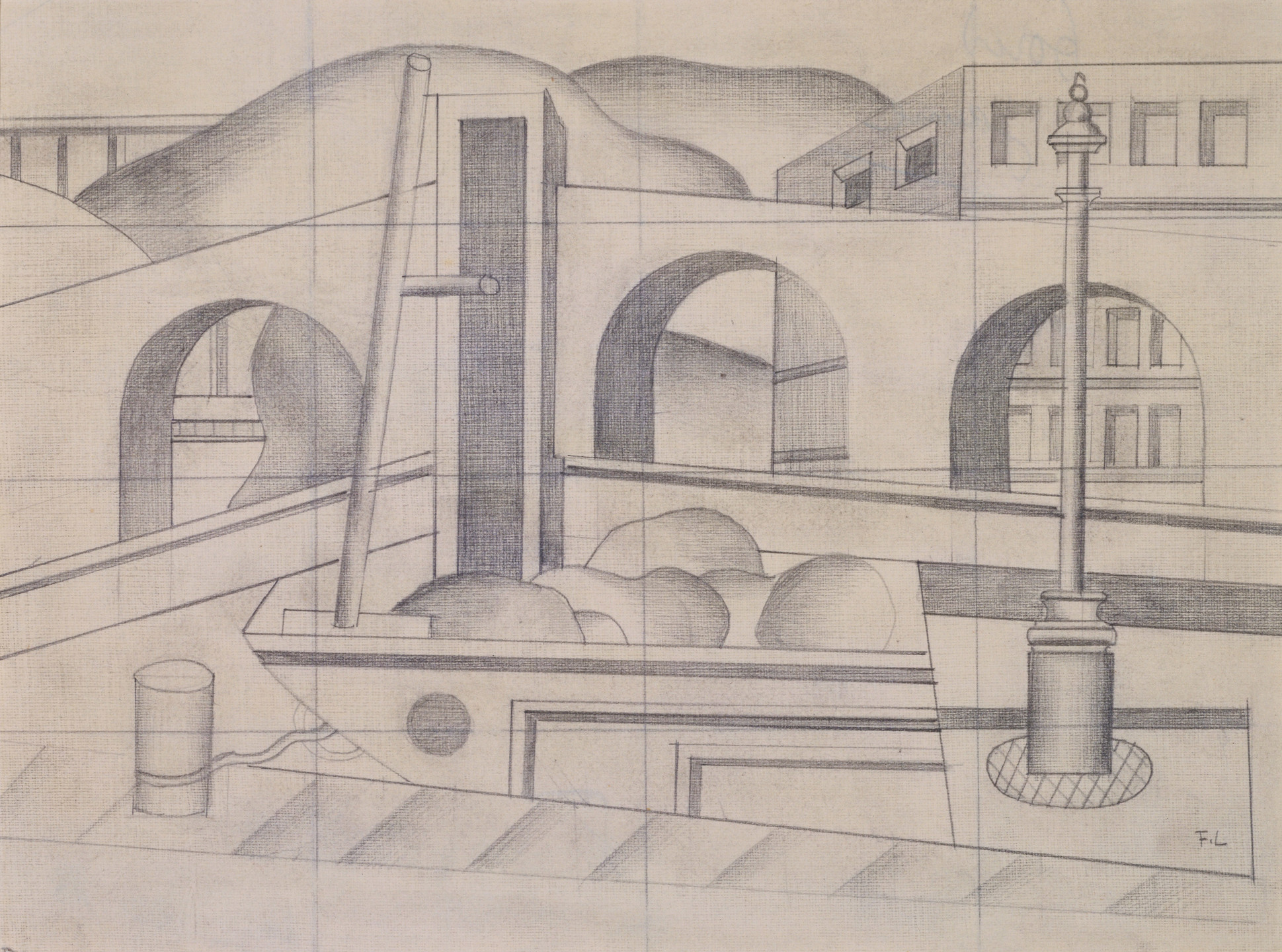 Fernand Léger. The Viaduct ( Le Viaduc ). c. 1922