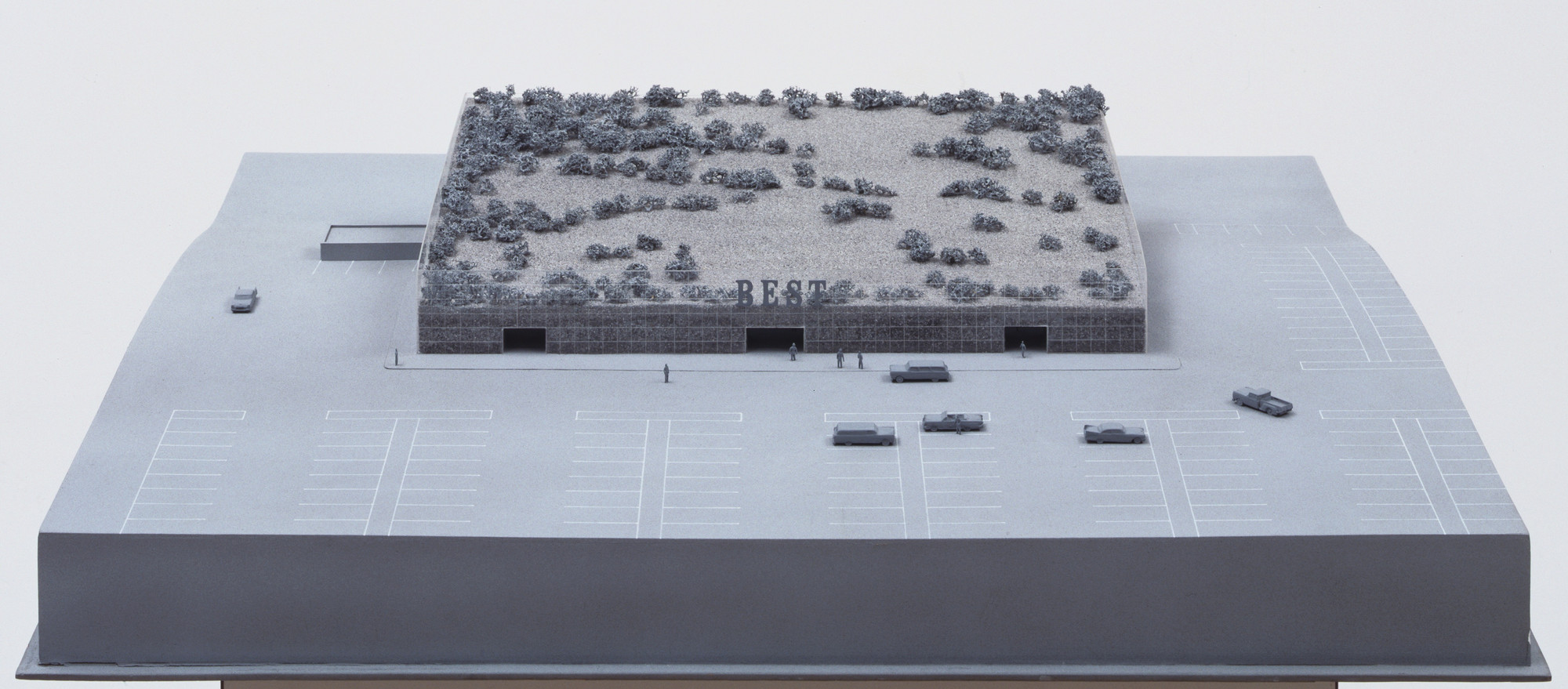 SITE, James Wines. Terrarium Showroom, project, California. 1978-79