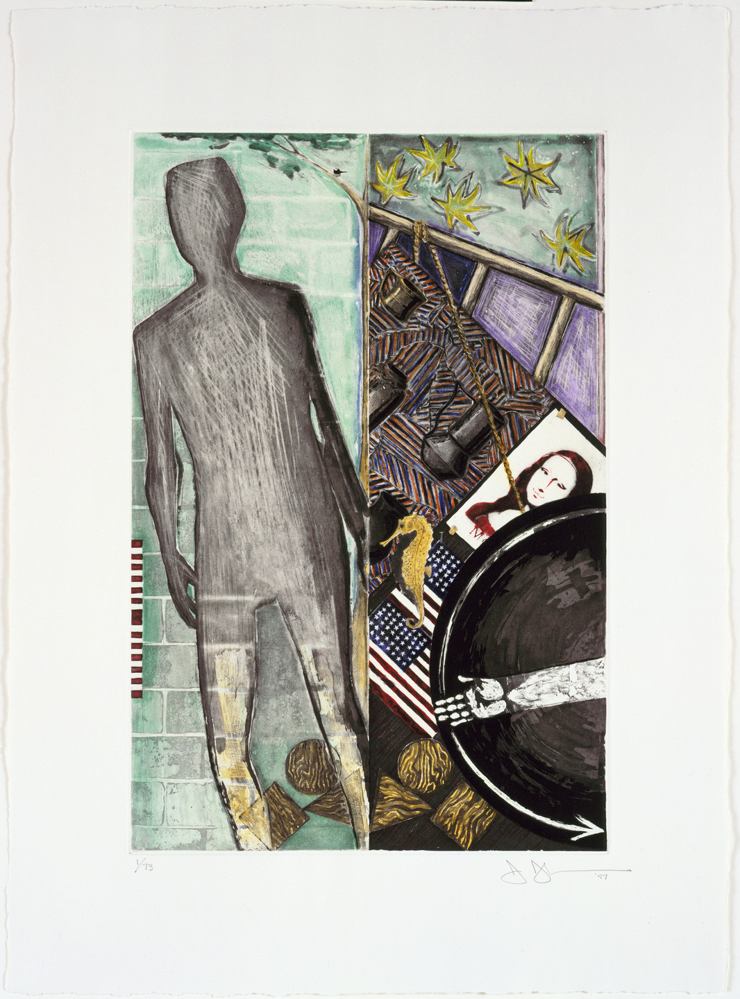Jasper Johns. Summer from The Seasons. 1987