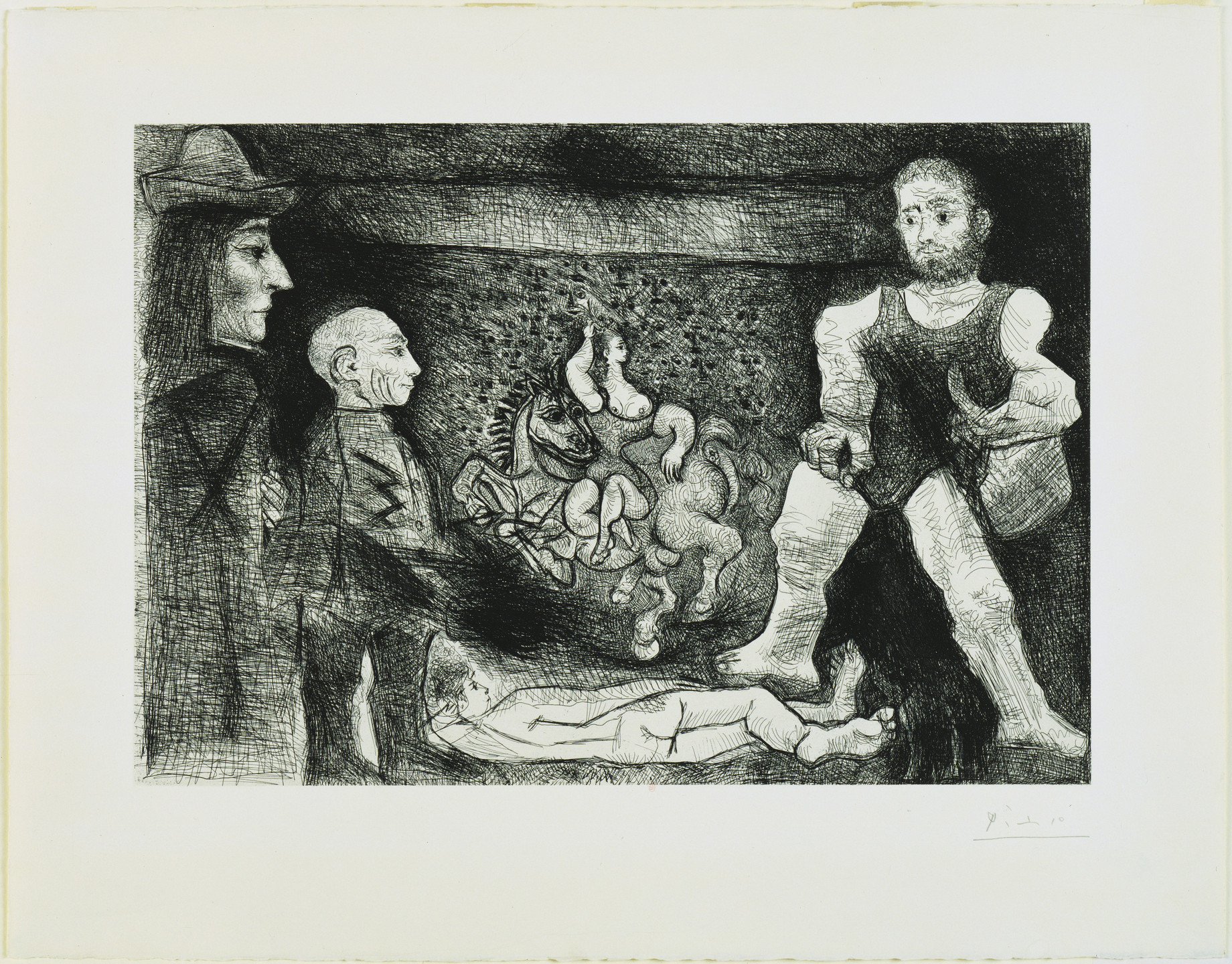 Pablo Picasso. Picasso, His Work, and His Public (Picasso, son œuvre, et son public) from Suite 347. 1968