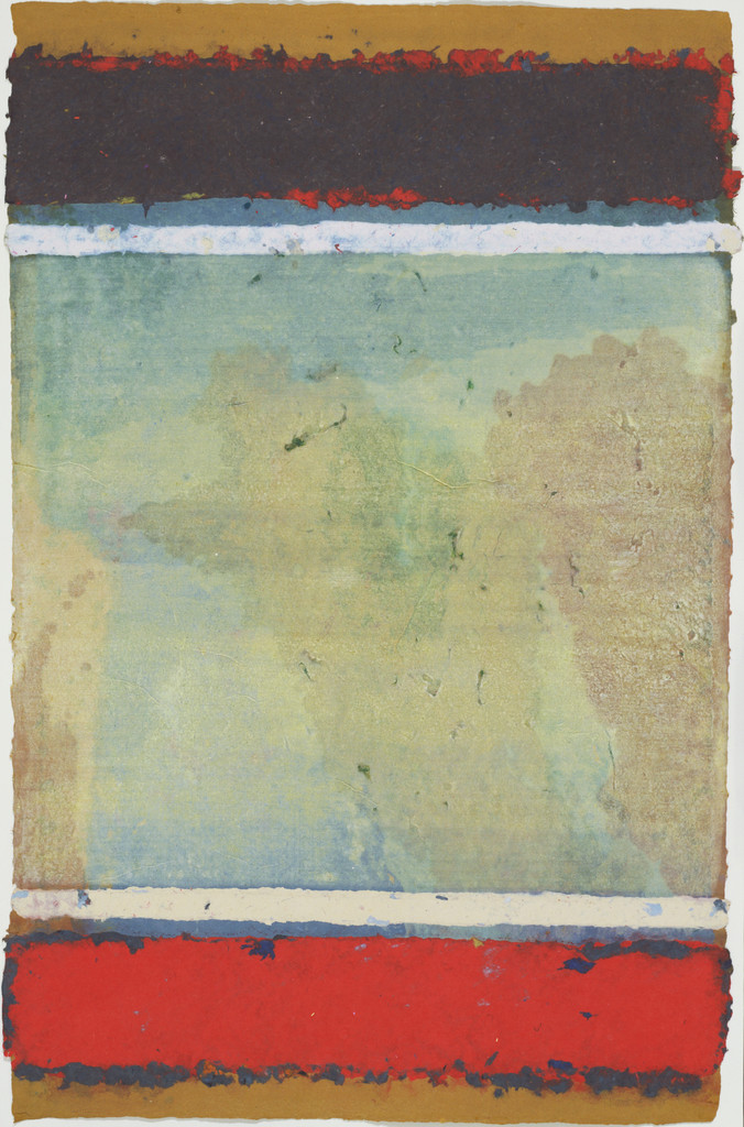 Horizontal Stripes (III-27) from the series Horizontal Stripes by Kenneth Noland