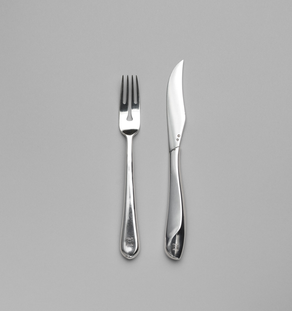 Fish Knife and Fork by Josef Hoffmann