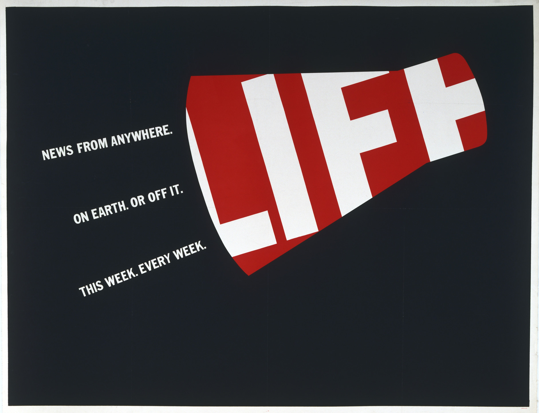 Dennis Wheeler. Life, News From Anywhere. On Earth. Or Off It. This Week. Every Week.. 1963