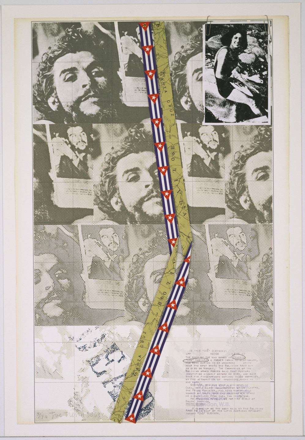Joe Tilson. Is This Che Guevara?. 1969