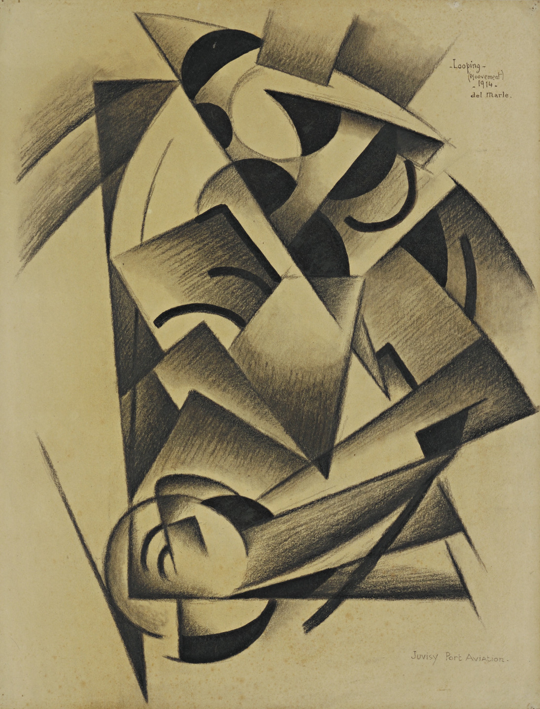 Aimé Félix Del Marle. Looping. 1914