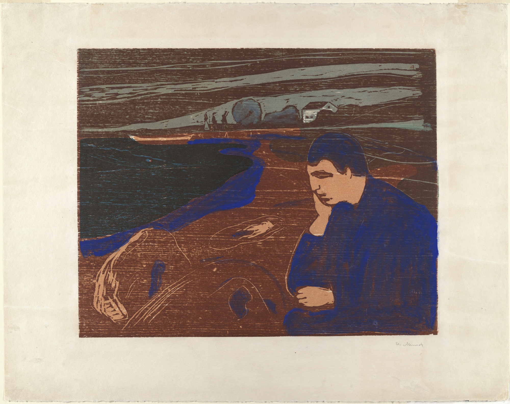 Edvard Munch. Melancholy III (Melankoli III). 1902 | MoMA
