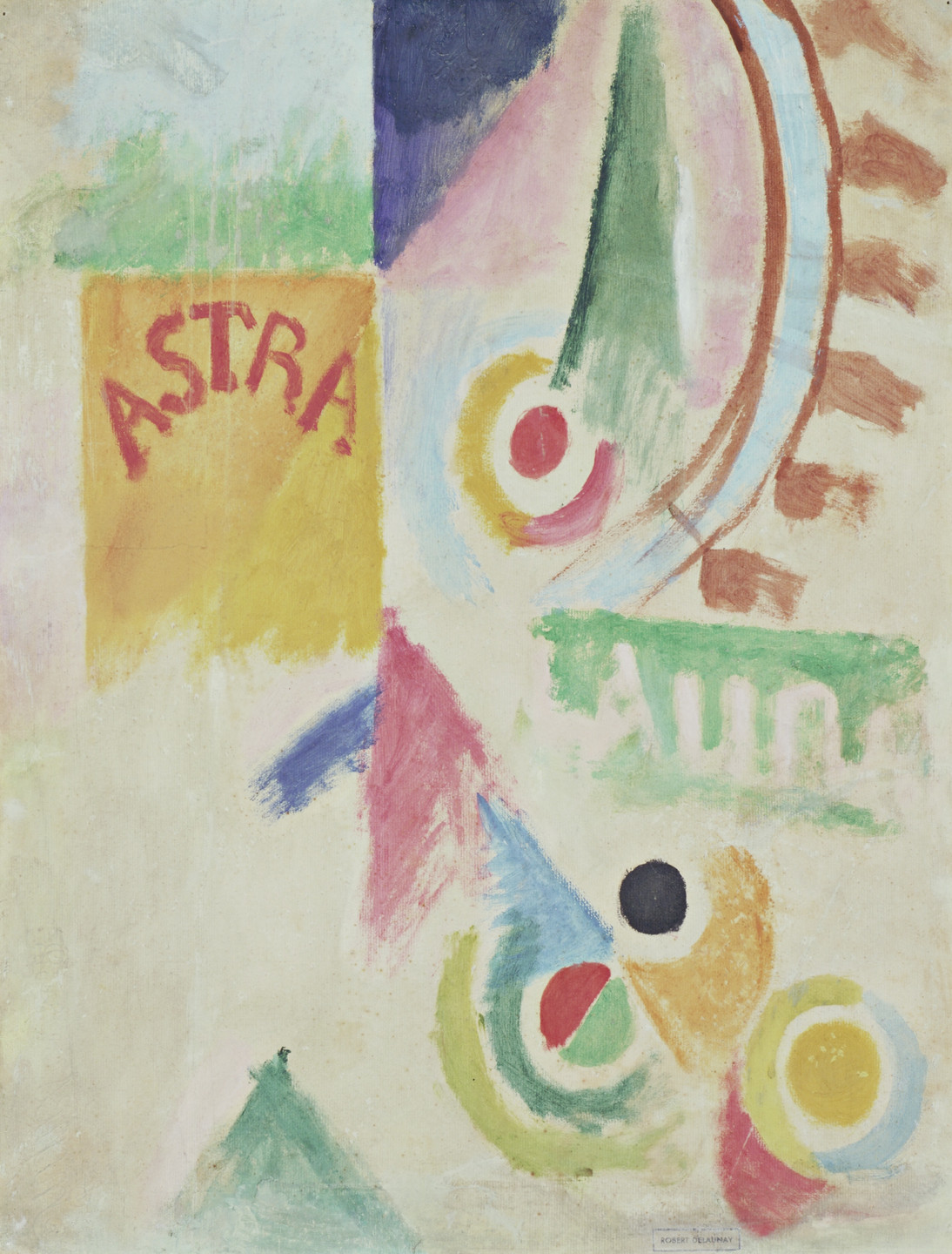 Robert Delaunay. Football. L&#39;Equipe de Cardiff. (1916)