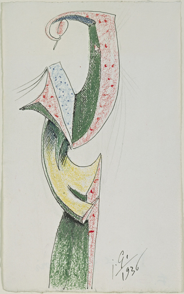 Study for Woman Combing Her Hair