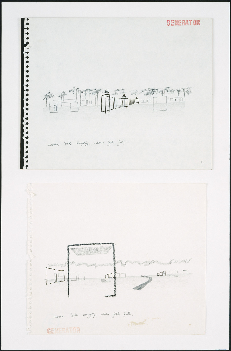 Cedric Price. Generator Project, White Oak, Florida, Overriding architectural perspectives. 1978-80.