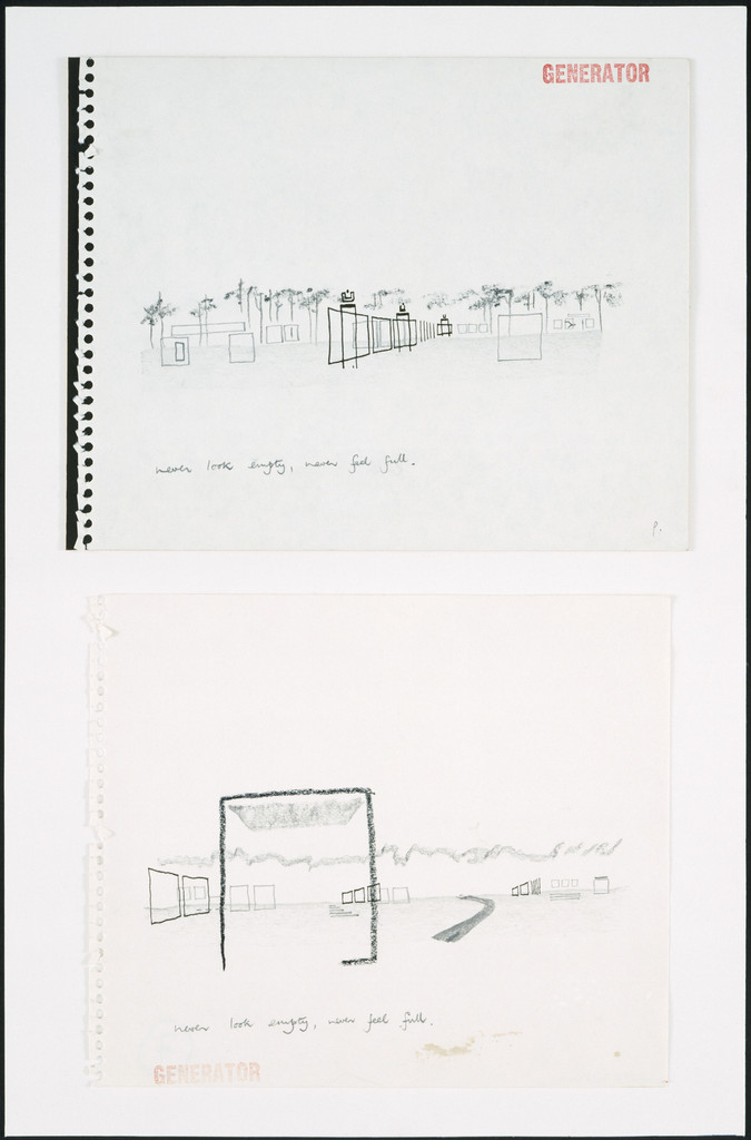 Generator Project, White Oak, Florida, Overriding architectural perspectives