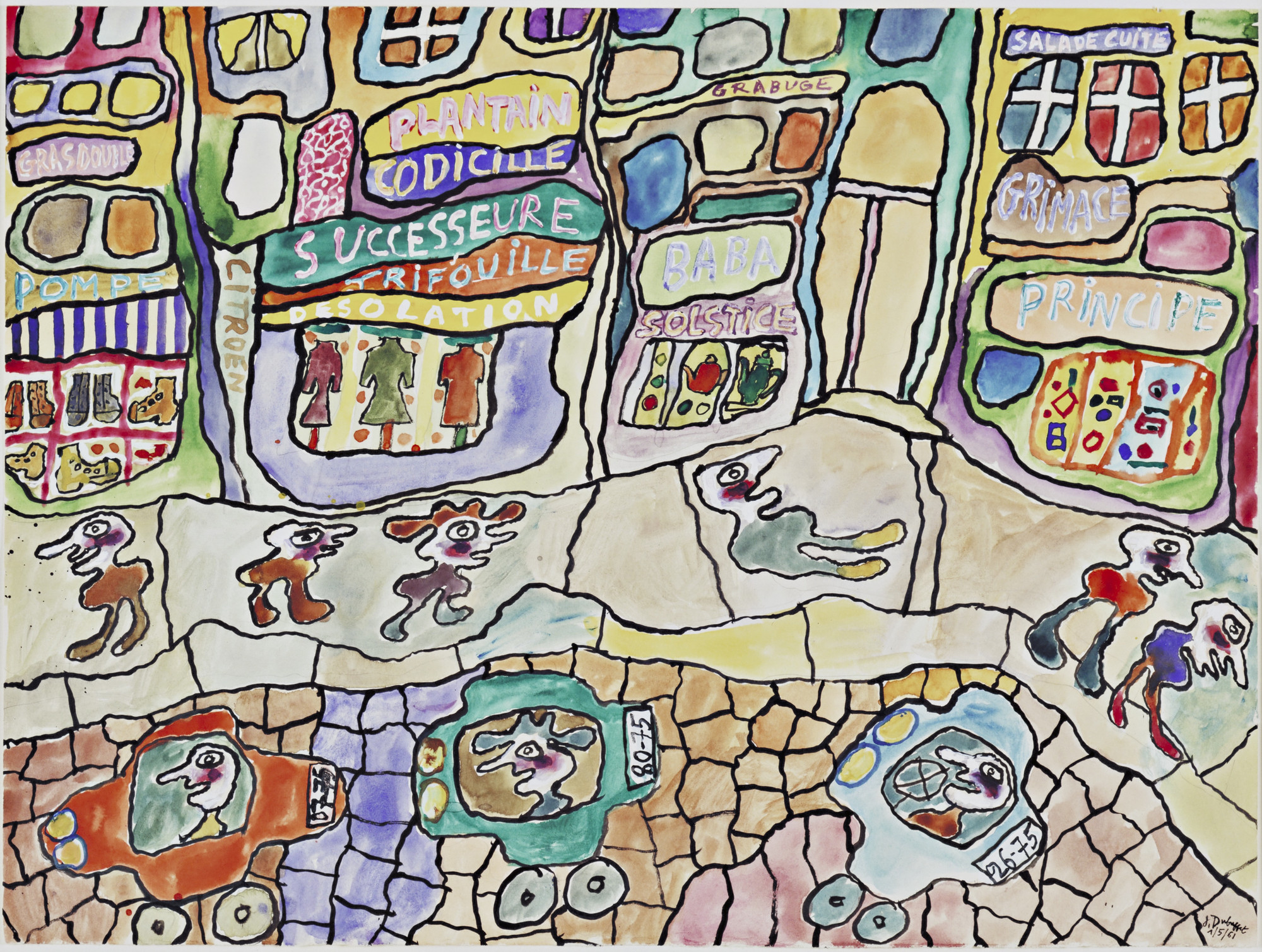 Jean Dubuffet. Baba Solstice