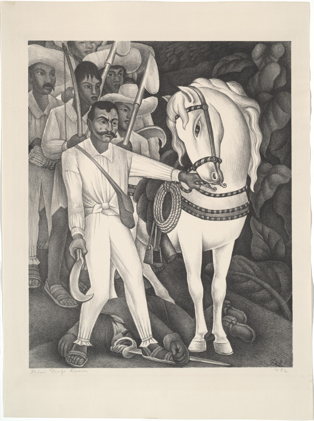 Diego Rivera. Zapata. 1932
