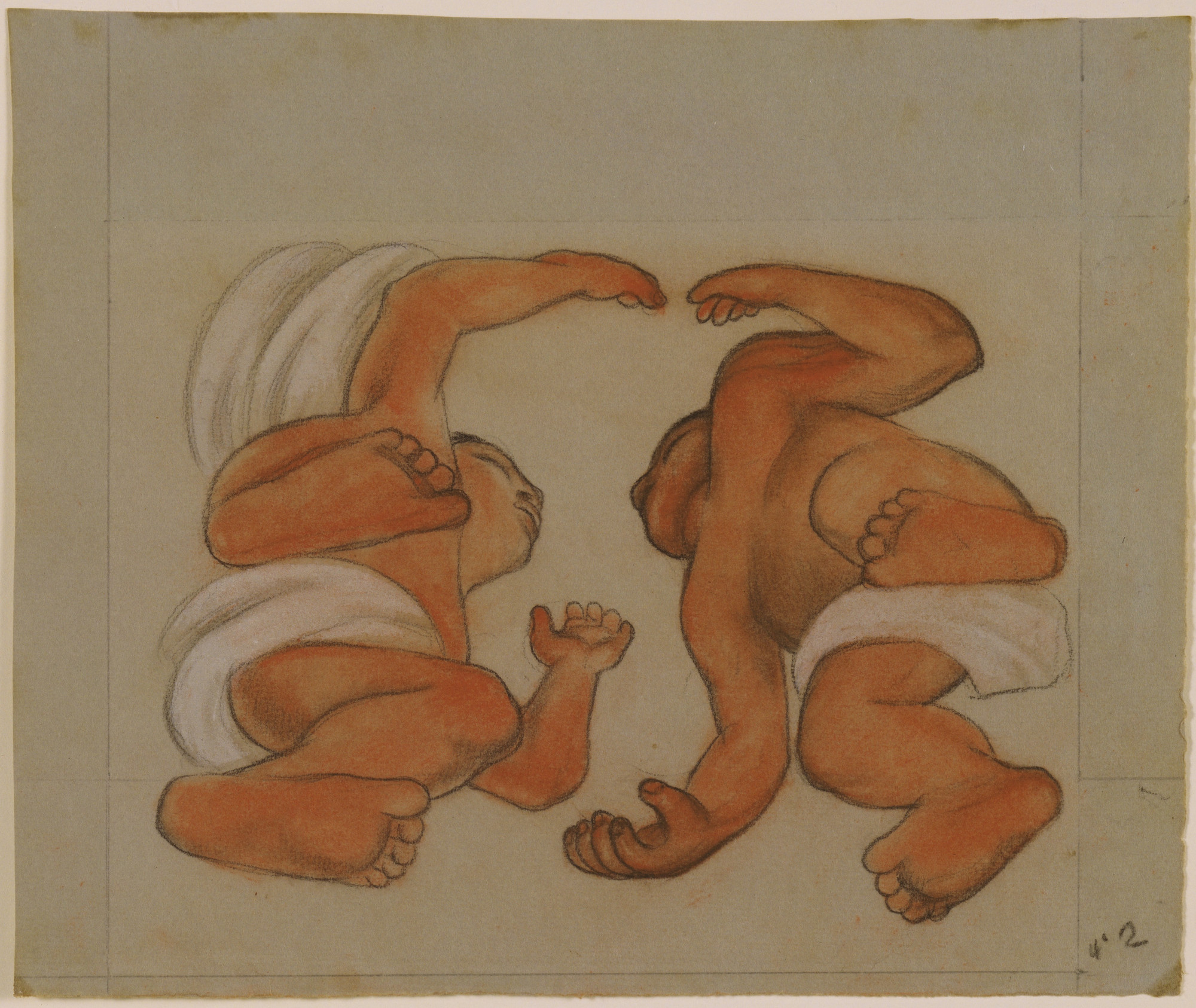 Diego Rivera. Two Figures