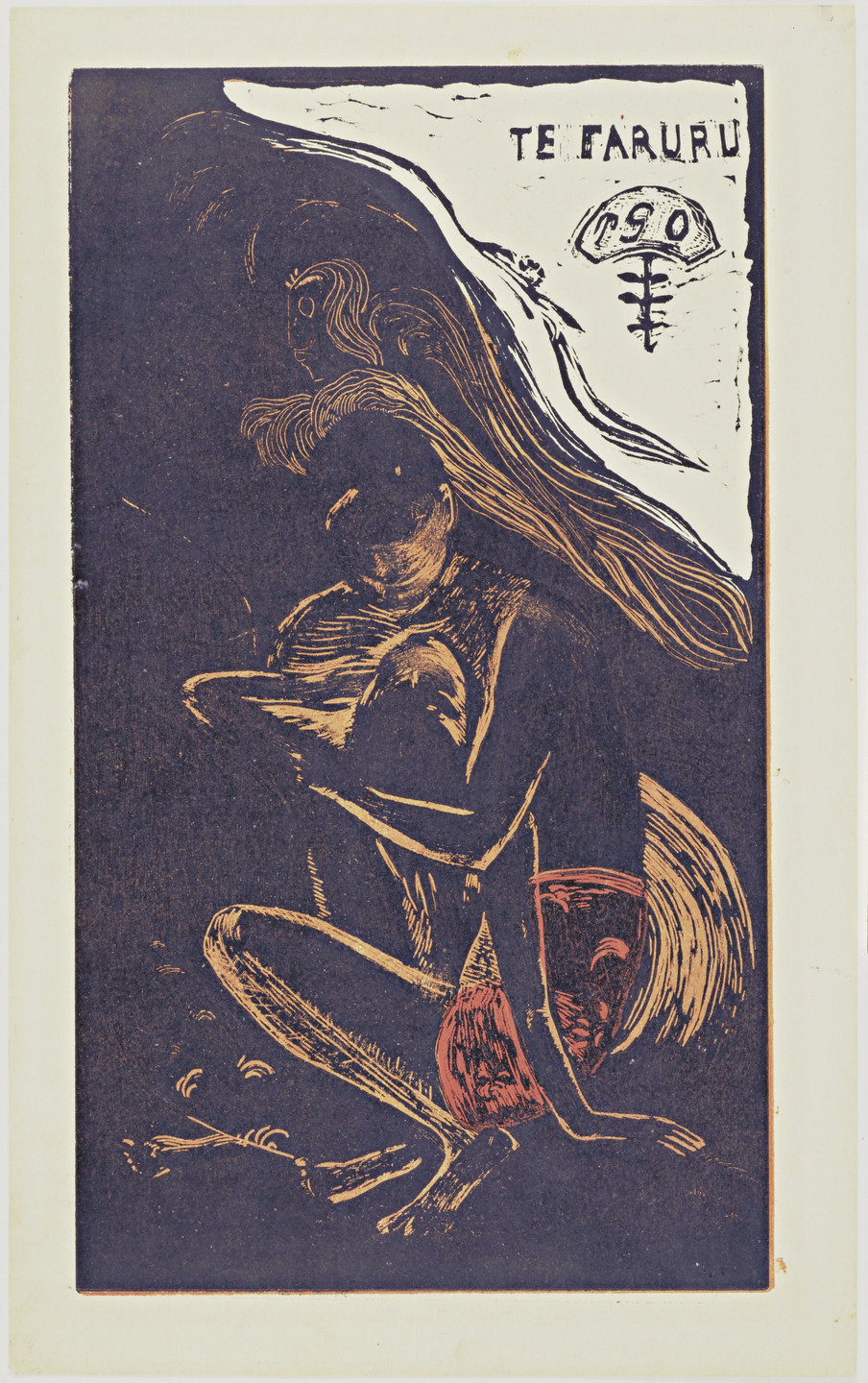 Paul Gauguin. Te faruru (Here We Make Love) from Noa Noa (Fragrant Scent). 1893–94