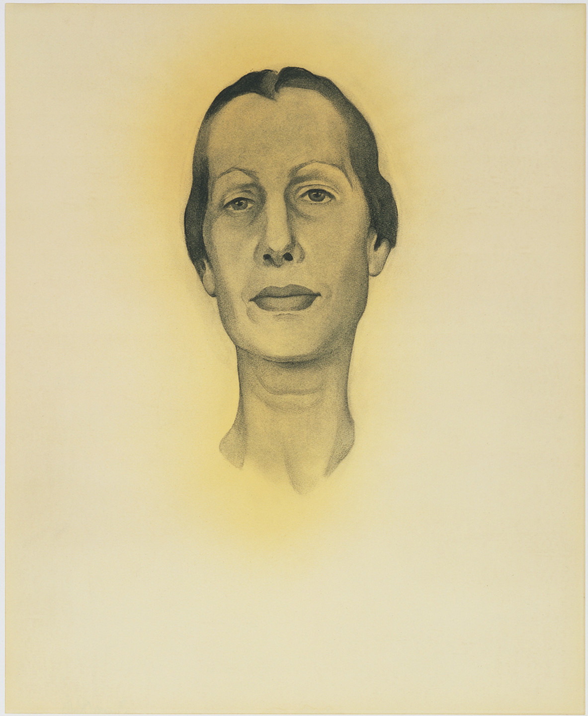 Georgia O'Keeffe. Portrait of Dorothy Schubart. 1936