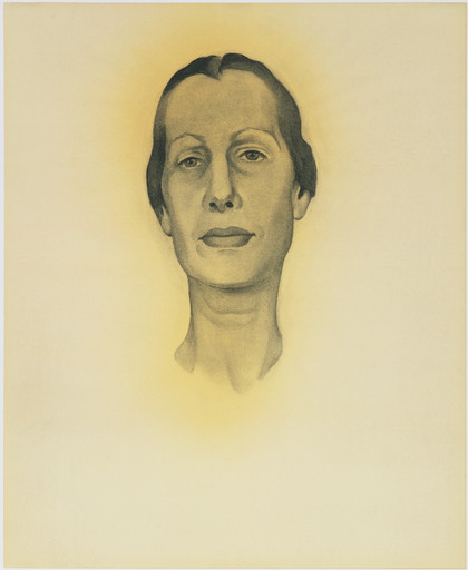 Georgia O&#39;Keeffe. Portrait of Dorothy Schubart. 1936