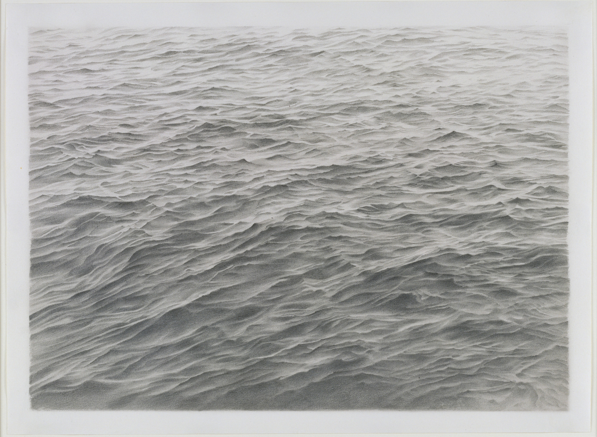 Vija Celmins. Untitled (Ocean). 1970 | MoMA