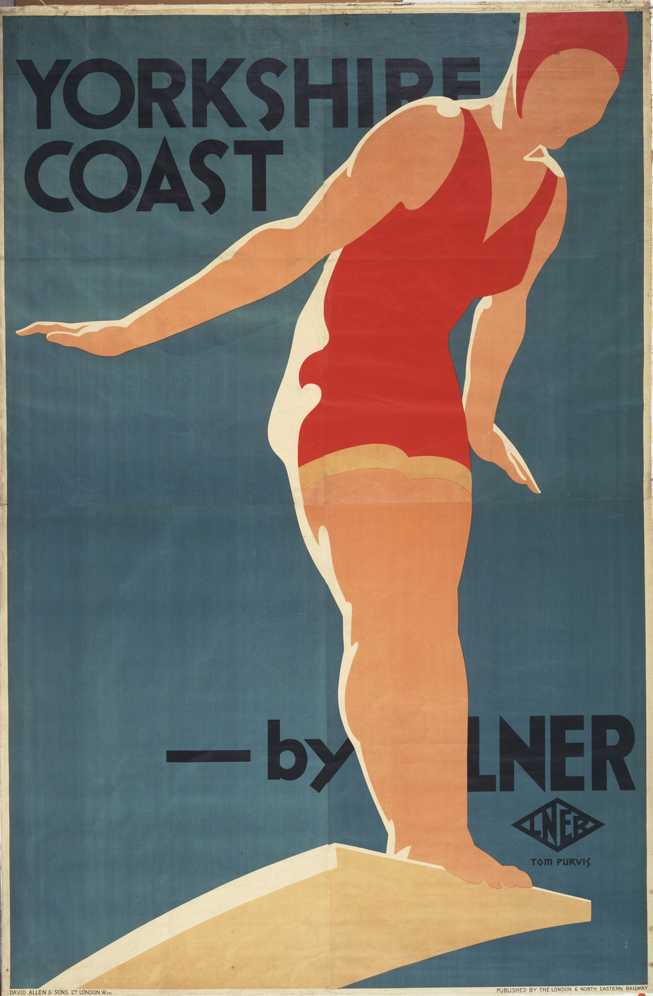 Tom Purvis. Yorkshire Coast, LNER. c. 1929
