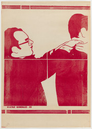 Beatriz González. Zócalo de la comedia. Zócalo de la tragedia. 1983