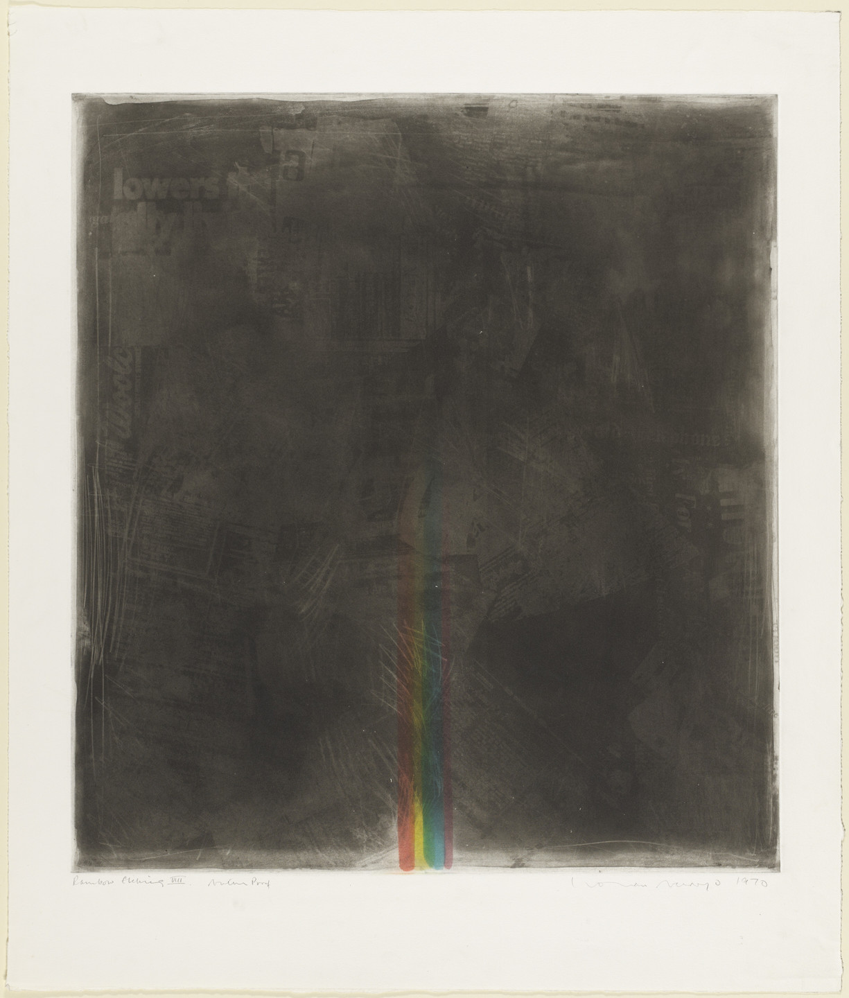 Norman Ackroyd. Rainbow Etching VIII. 1970