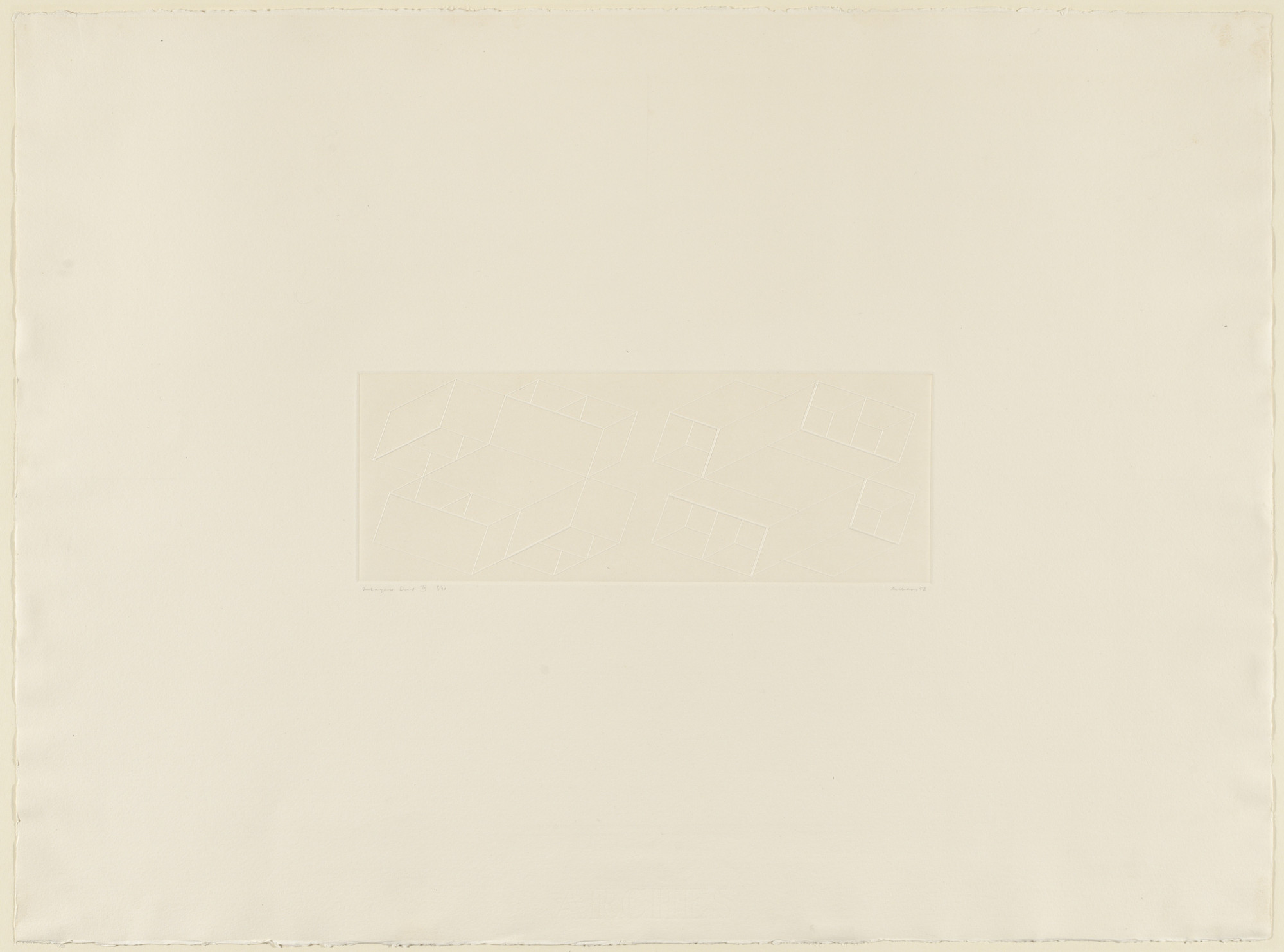 Josef Albers. Duo B