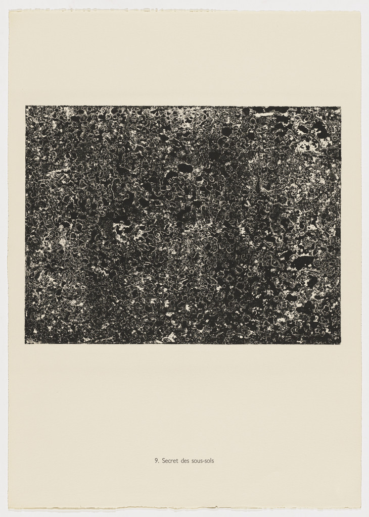 Secret of the Underground (Secret des sous-sols) from the portfolio Earth and Water (La Terre et l'eau) from Phenomena (Les Phénomènes)