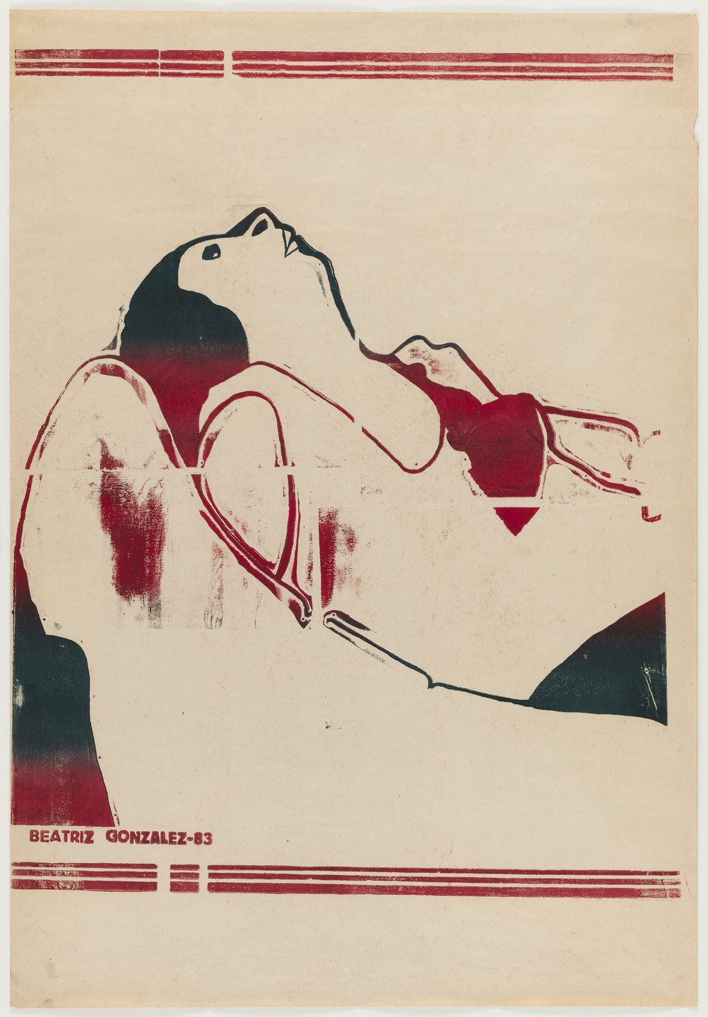 Beatriz González. Zócalo de la tragedia. 1983