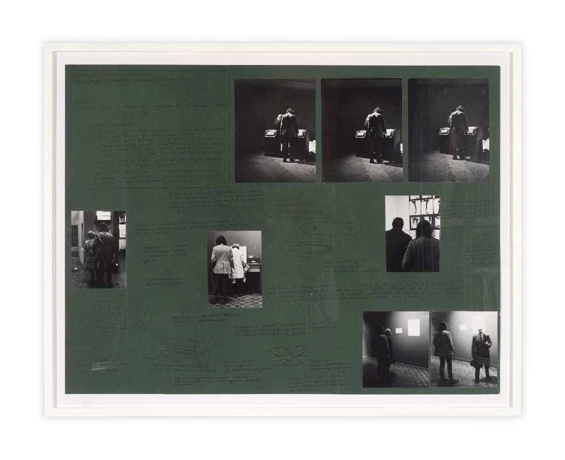 Vito Acconci. Room Situation (Proximity)