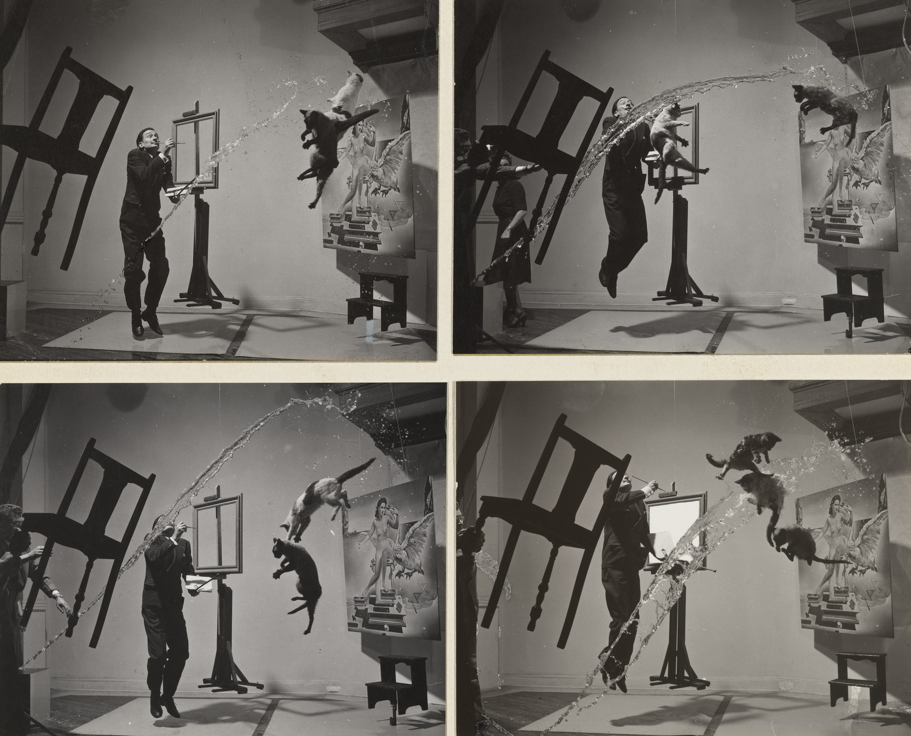 Philippe Halsman. Studies for Dali Atomicus. 1948
