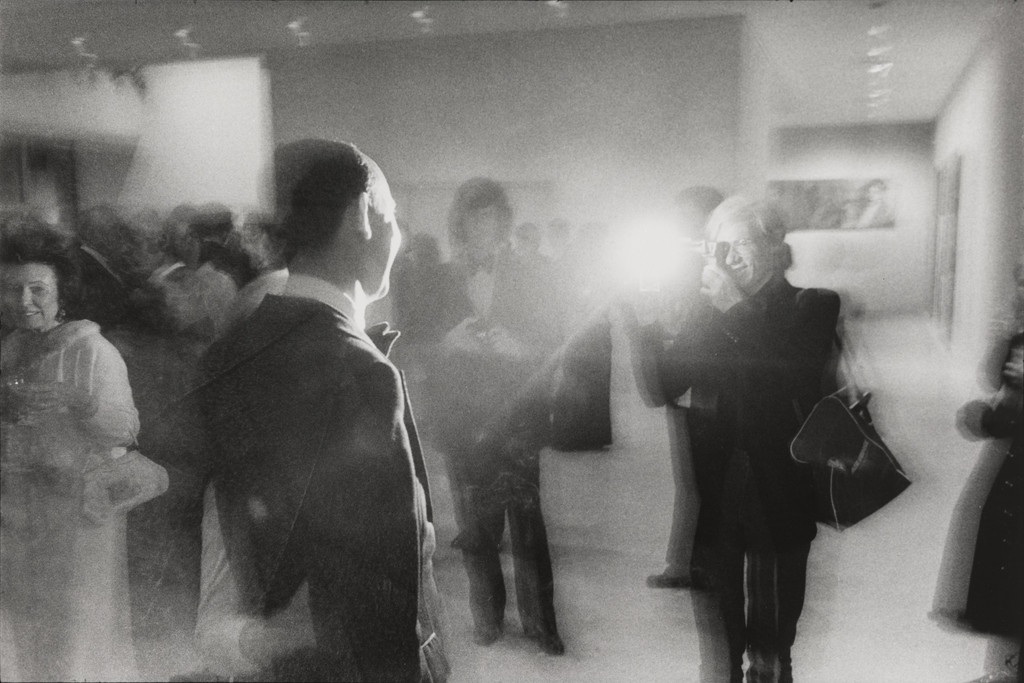Andy Warhol Photographing