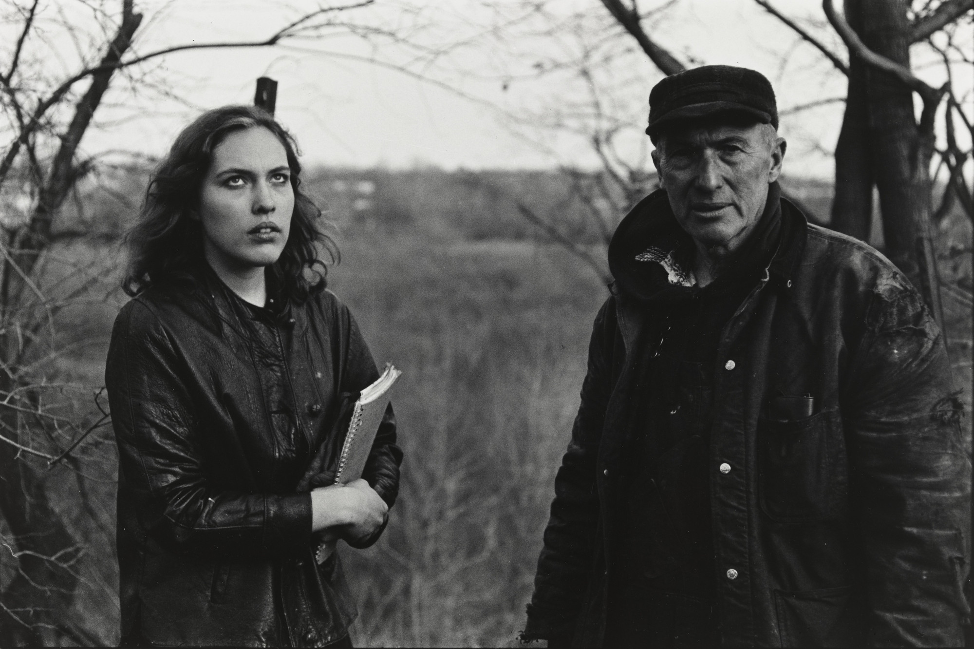 Bill Burke. Bonita and Father. 1970