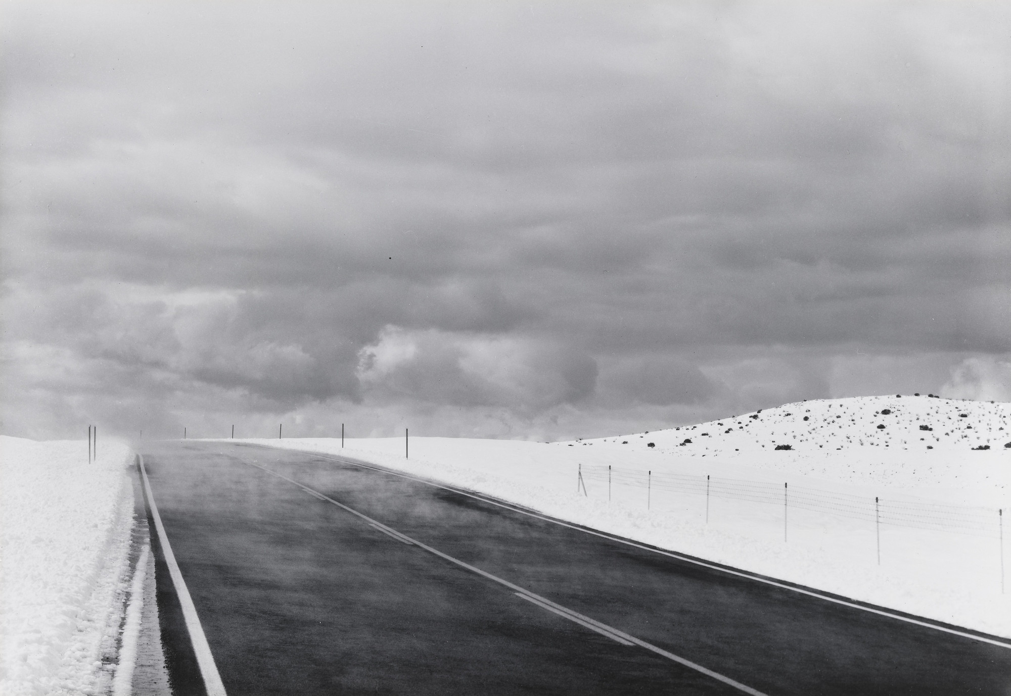 William Clift. Road, La Cienega, New Mexico. 1973