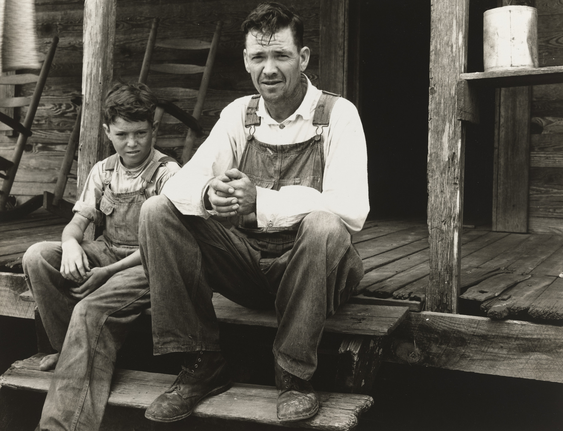 Arthur Rothstein. Farmer Who will be Resettled, Wolf Creek Farms, Georgia. September 1935