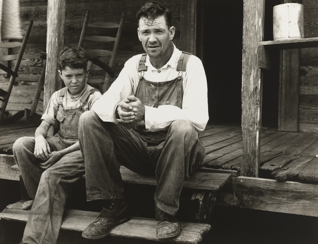Farmer Who will be Resettled, Wolf Creek Farms, Georgia, Arthur Rothstein, September 1935