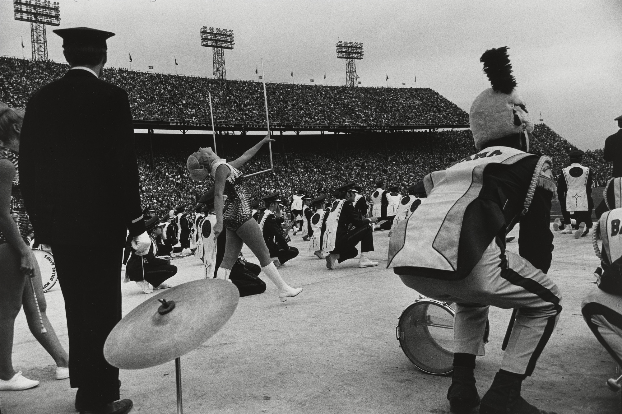 Tod Papageorge. Halftime, Birmingham, Alabama. 1970