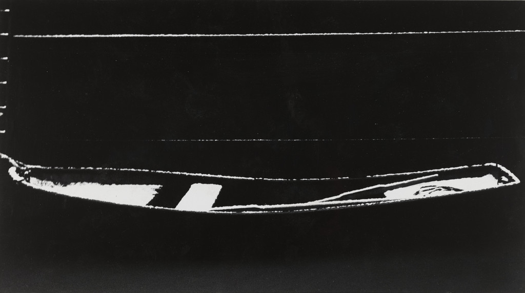 Rowboat under Snow