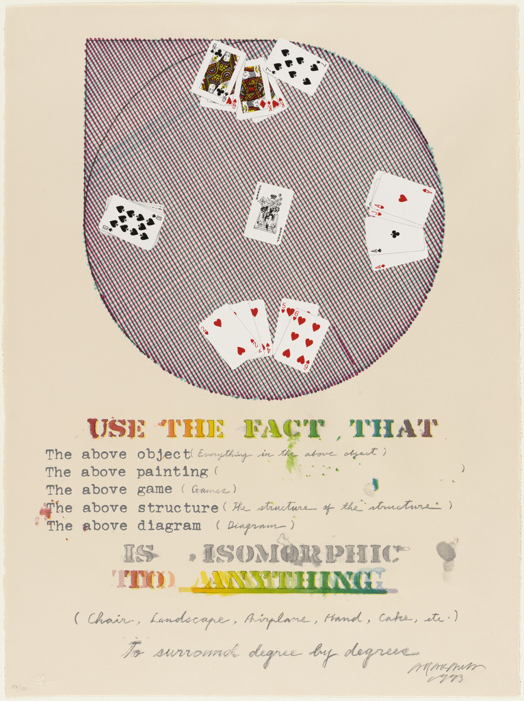 The Degrees of Meaning from Reality and Paradoxes, Shusaku Arakawa, 1973
