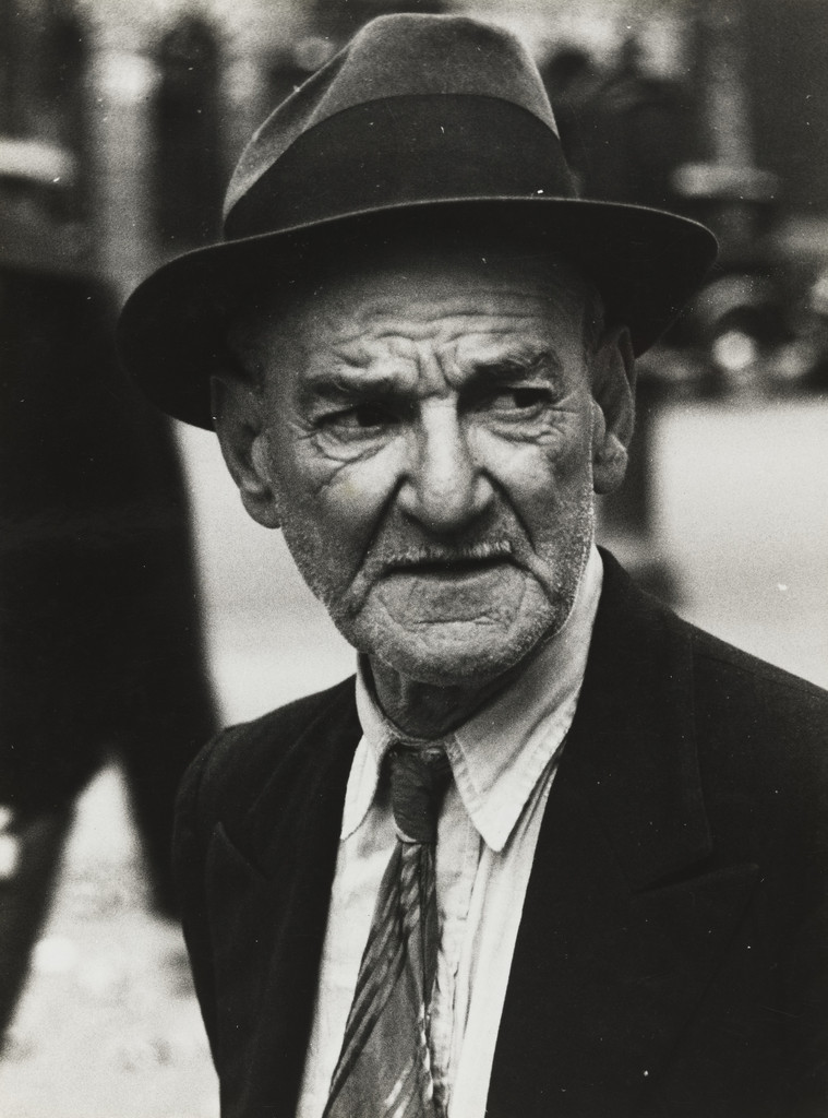 Man on the Street, Washington, D.C., John Vachon, 1937