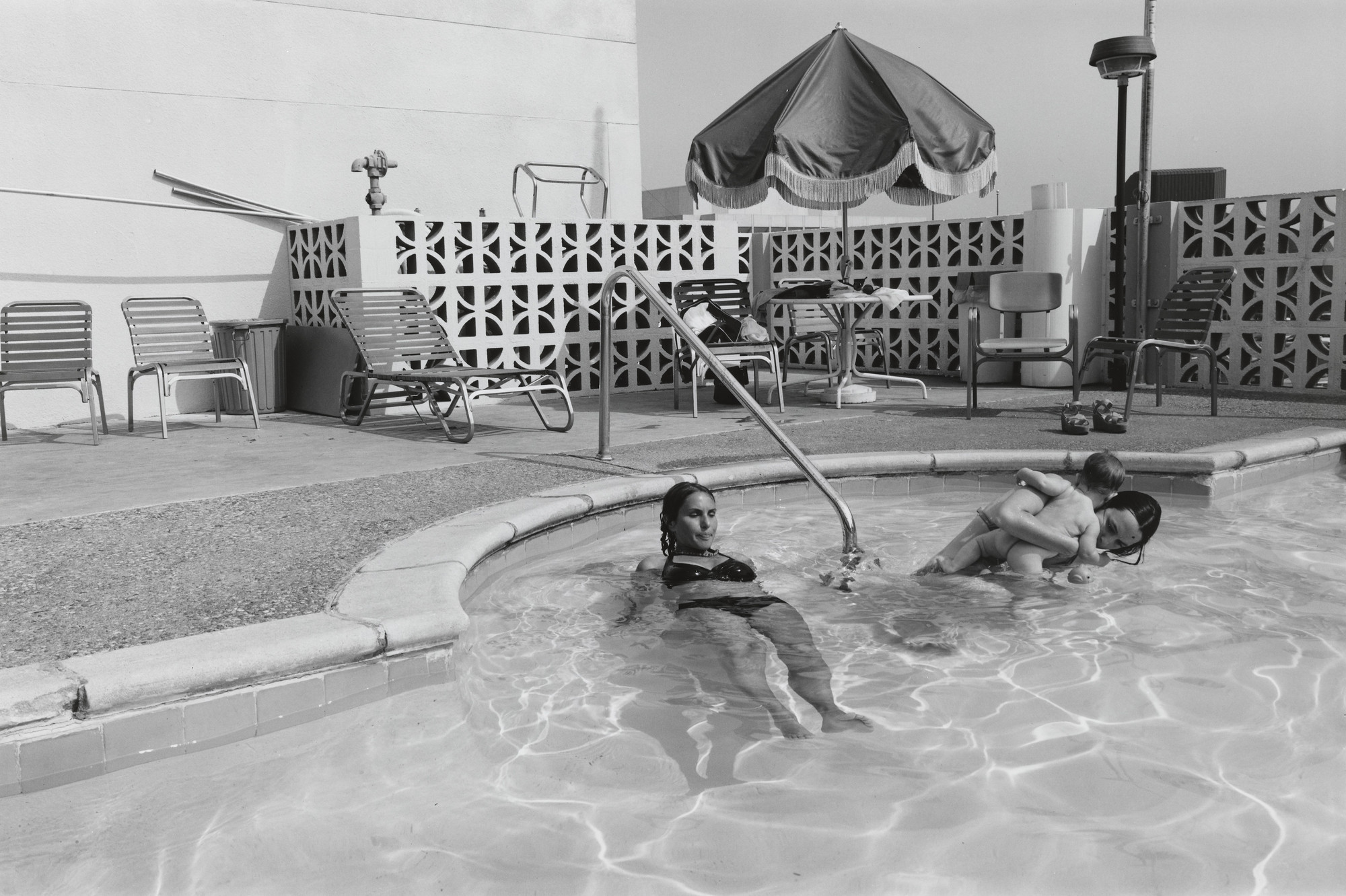 Tod Papageorge. Motel Pool, Austin. 1975