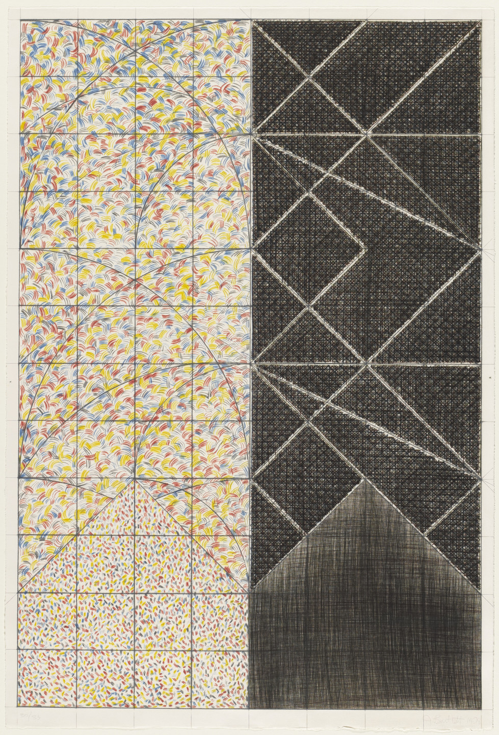 Jennifer Bartlett. Day and Night from an untitled series. 1978