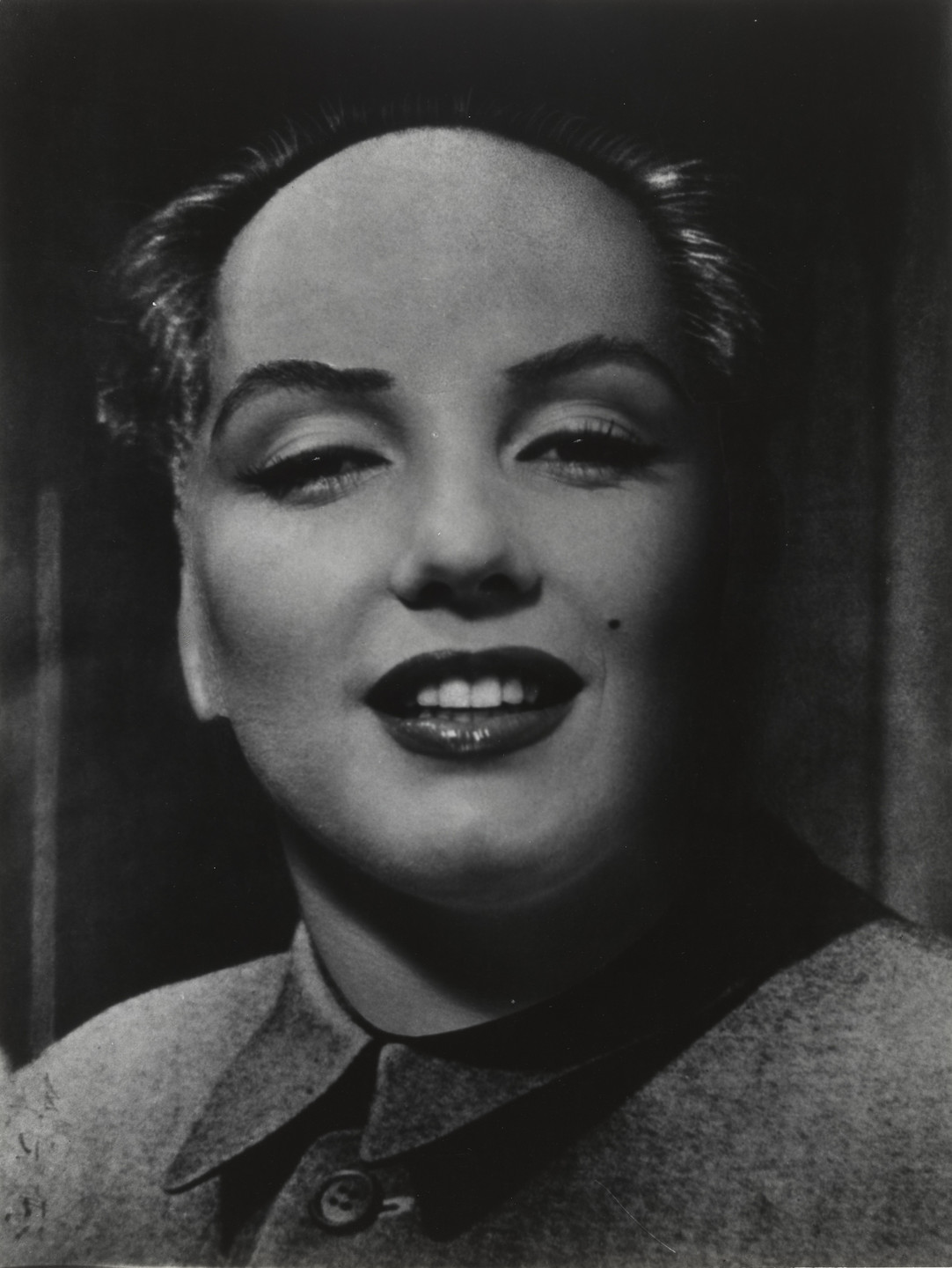 Philippe Halsman. Marilyn as Mao. 1967