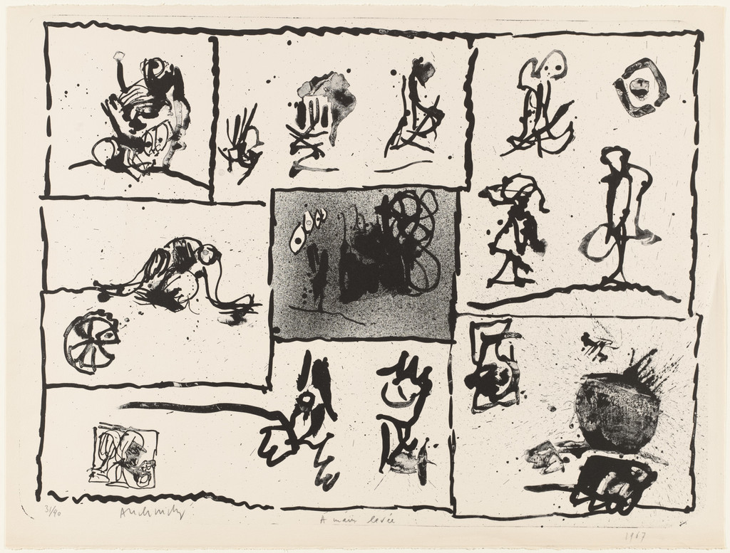 With Raised Hand (A main levée)